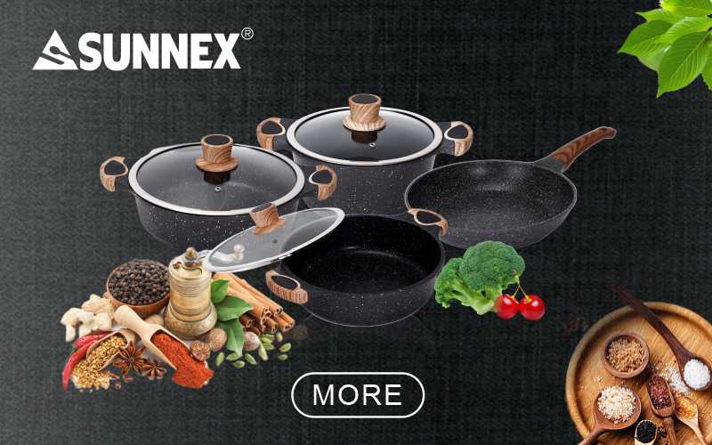 SUNNEX เครื่องครัวเคลือบหินทางการแพทย์