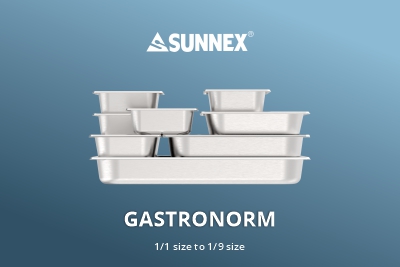 Sunnex High Quality Gastronorm pan กำลังจะมา