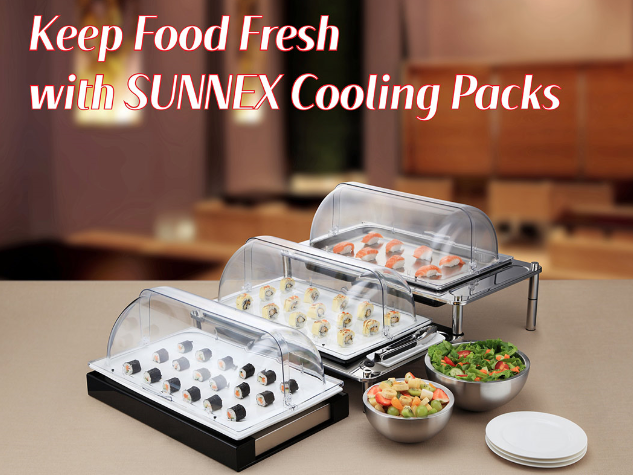 รักษาความสดของอาหารด้วย SUNNEX Cooling Packs