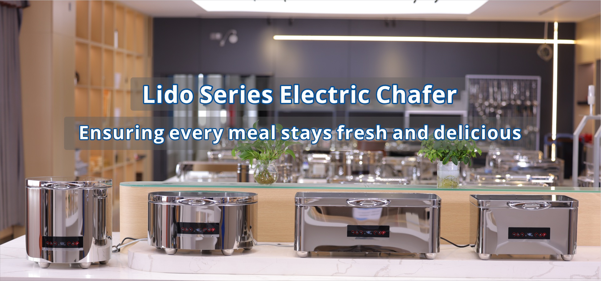 Sunnex ใหม่ Chafing Dish - Lido Series