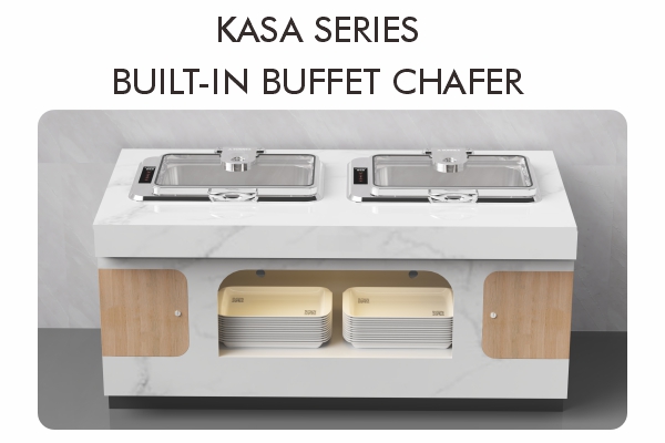 Sunnex Kasa Series: 8.5L buffet chafer ในตัว